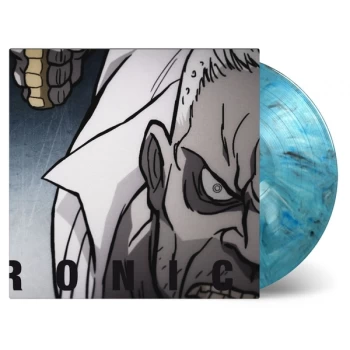 Image of Jimmy Urine & Serj Tankian Fuktronic - Fuktronic Limited Edition Blue Marbled Vinyl