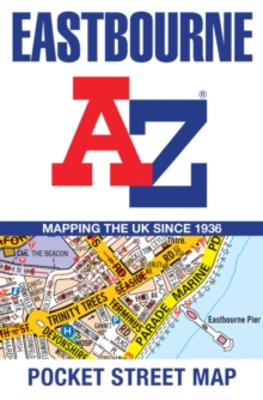 Image of Eastbourne A-Z Pocket Street Map. By AZ Maps Books