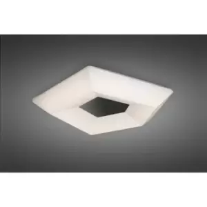 Image of City ceiling light 19W LED Small 3000K, 1900lm, polished chrome / arylic white