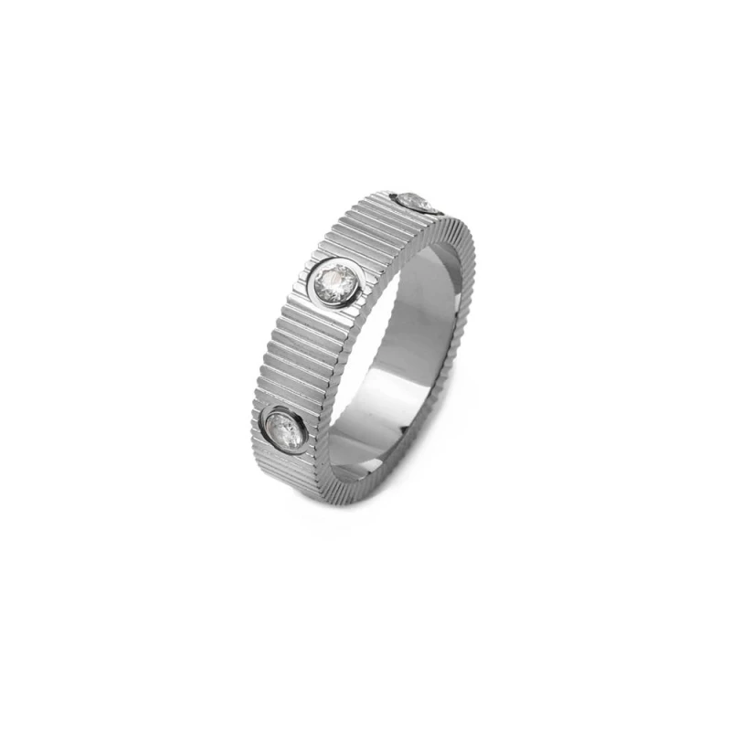 Image of Say It With Love Ring - Silver Size: Small Silver Unisex Small