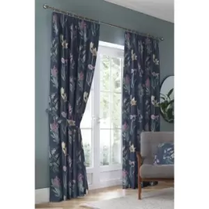 Image of Caberne Lined Pencil Pleat Curtains