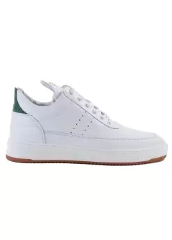 Image of Filling Pieces Mens Low Top Bianco Trainer In White