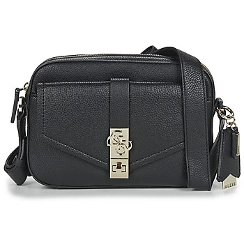 Image of Guess ALBURY CAMERA BAG womens Shoulder Bag in Black - Sizes One size