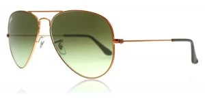Image of Ray-Ban RB3025 Sunglasses Shiny Medium Bronze 9002A6 58mm