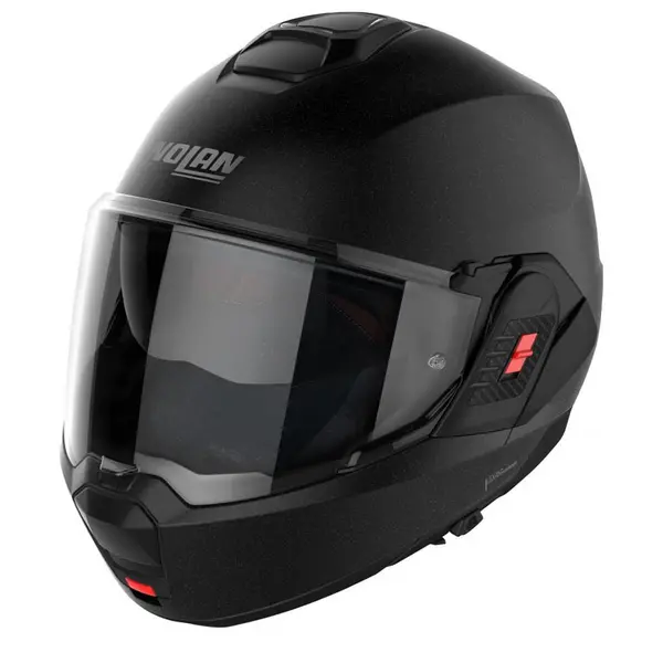 Image of Nolan N120-1 Special N-COM 009 Black Graphite Modular Helmet Size M