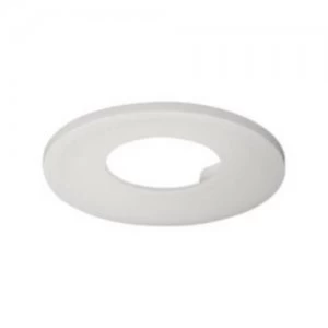Image of KnightsBridge Traditional IP65 Round Fire Rated Bezels for Fixed ProKnight - Matt White