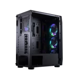 Image of Cougar MX410-G RGB Powerful and Compact Mid-Tower Case Tempered Glass, Dual RGB Strips RGB Fans