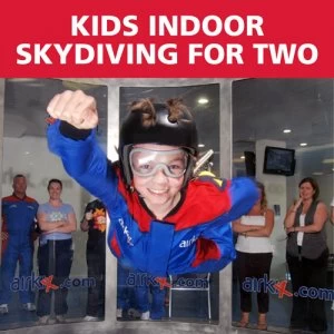 Image of Red Letter Days - Kids Indoor Skydiving For Two