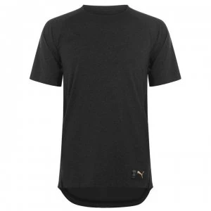 Image of Puma NXT Casual T Shirt Mens - Dk Grey Heather