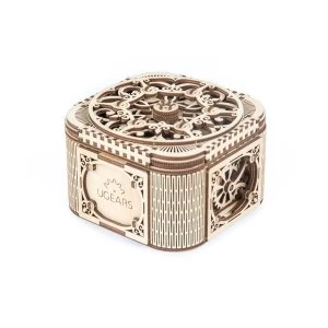 Image of Treasure Box UGears 3D Wooden Model Kit