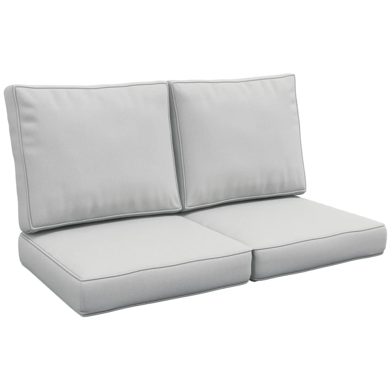 Image of Outsunny Outsunny - 2 Seater Outdoor Seat Cushions 84G-396V70LG