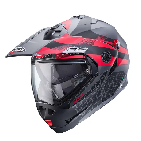 Image of Caberg Tourmax X Sarabe Gray Red Modular Helmet Size M
