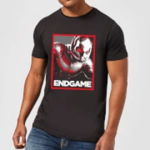 Image of Avengers Endgame Ant-Man Poster Mens T-Shirt - Black