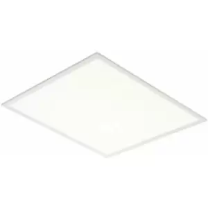Image of Square Backlit LED Ceiling Panel Light - 595 x 595mm - 40W Cool White LED
