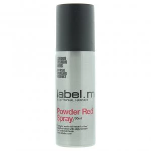 Image of Label M Powder Colour Spray Red 50Ml
