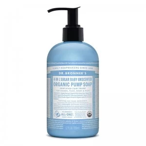 Image of Dr Bronner Dr Bronner Baby Unscented Organic Pump Soap 355ml