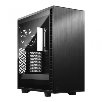 Image of Fractal Desing Define 7 Compact Light Tempered Glass PC Case - Black