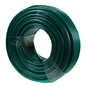 Image of 100m Reinforced Garden Hose Pipe / Hosepipe in Green
