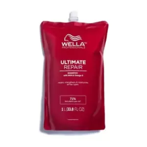 Image of Wella Professionals Ultimate Repair Shampoo 1000ml Refill