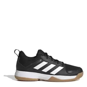 Image of adidas Ligra 7 Kids Squash Shoes - Black