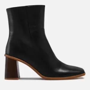 Image of ALOHAS West Leather Heeled Ankle Boots - UK 4