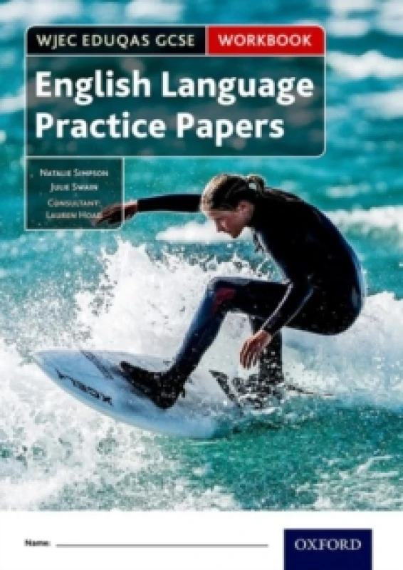 Image of Julie Swain WJEC Eduqas GCSE English Language Practice Papers Workbook Multi unisex