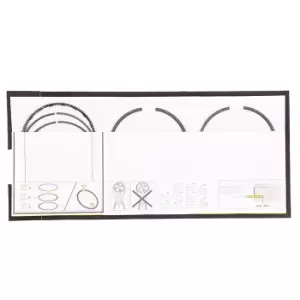 Image of GOETZE ENGINE Piston Ring Kit 08-306800-00 Piston Ring Set OPEL,CHEVROLET,SAAB,Astra G CC (T98),Astra G Caravan (T98),VECTRA B (36_),Astra F CC (T92)