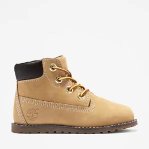 Image of Timberland Pokey Pine 6" Boot For Toddler In Yellow Yellow Kids, Size 10