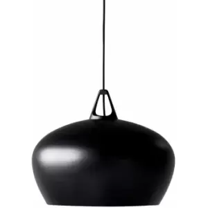 Image of Nordlux Belly 46cm Dome Pendant Ceiling Light Black, E27