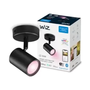 Image of WiZ Imageo Smart 1 Light LED Adjustable Spotlight Black