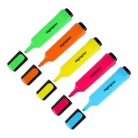 Image of Highlighter Value Pack - Assorted Colours (5 Pack)