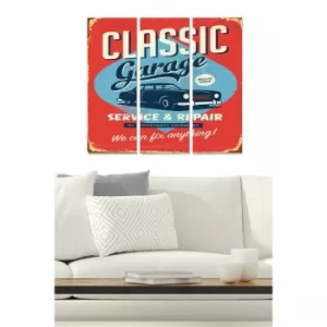 Image of MDF113259523 Multicolor Decorative MDF Painting (3 Pieces)