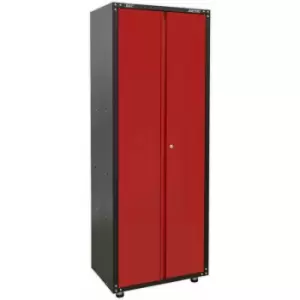 Image of Modular 2 Door Full Height Cabinet - 665 x 460 x 1870mm - Locking Storage System