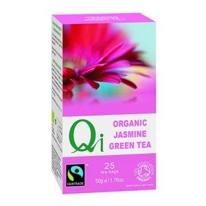 Image of Oi Organic Fair Trade Jasmine Tea 25 Tea Bags