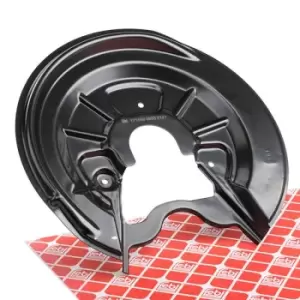 Image of FEBI BILSTEIN Brake Disc Back Plate febi Plus 171560 Rear Brake Disc Back Protection Plate,Rear Brake Disc Cover Plate VW,AUDI,SKODA