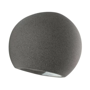 Image of Fan Europe Lighting - Fan Europe MOSES Plaster Wall Light Grey 15.5x12.5x11.5cm