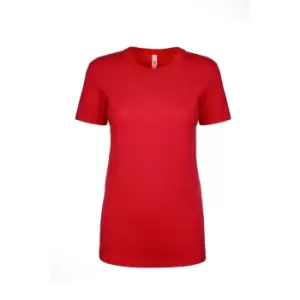Image of Next Level Womens/Ladies Ideal T-Shirt (S) (Red)