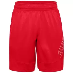 Image of Under Armour Curry Underrated Shorts Mens - Red