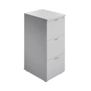 Image of 3 Drawer Filing Cabinet White KF90464