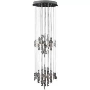 Image of Linea Verdace Ale Cluster Pendant Ceiling Light Chrome