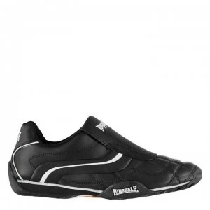 Image of Lonsdale Camden Slip Mens Trainers - Black/White