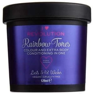 Image of I Heart Revolution Rainbow Tones Purple Passion 120ml Purple Bluebell