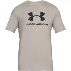 Image of Under Armour Sportstyle T Shirt Mens - Brown