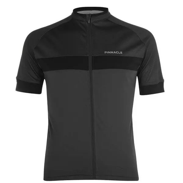 Image of Pinnacle Race Short Sleeve Cycling Jersey Mens - Black S