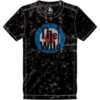Image of The Who - Target Logo Unisex Medium T-Shirt - Black