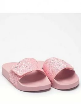Image of Lelli Kelly Glitter Barbara Slider - Pink