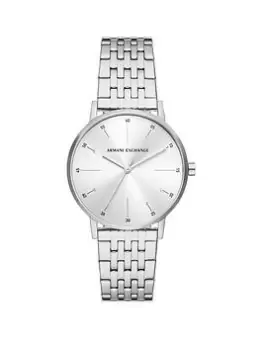 Image of Armani Exchange Ladies Traditional Watch Stainless Steel