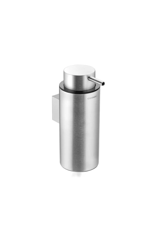 Image of Cosmic Soap Dispenser, 200ml Matt Stainless Steel, Logic Collection in Grey Grey Unisex