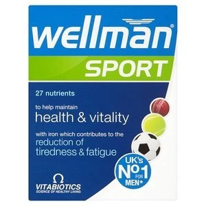 Image of Vitabiotics Wellman Sport Tablets 30s