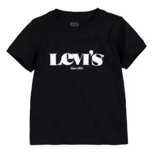 Image of Levis GRAPHIC TEE boys's Childrens T shirt in Black - Sizes 10 years,12 years,14 years,16 years